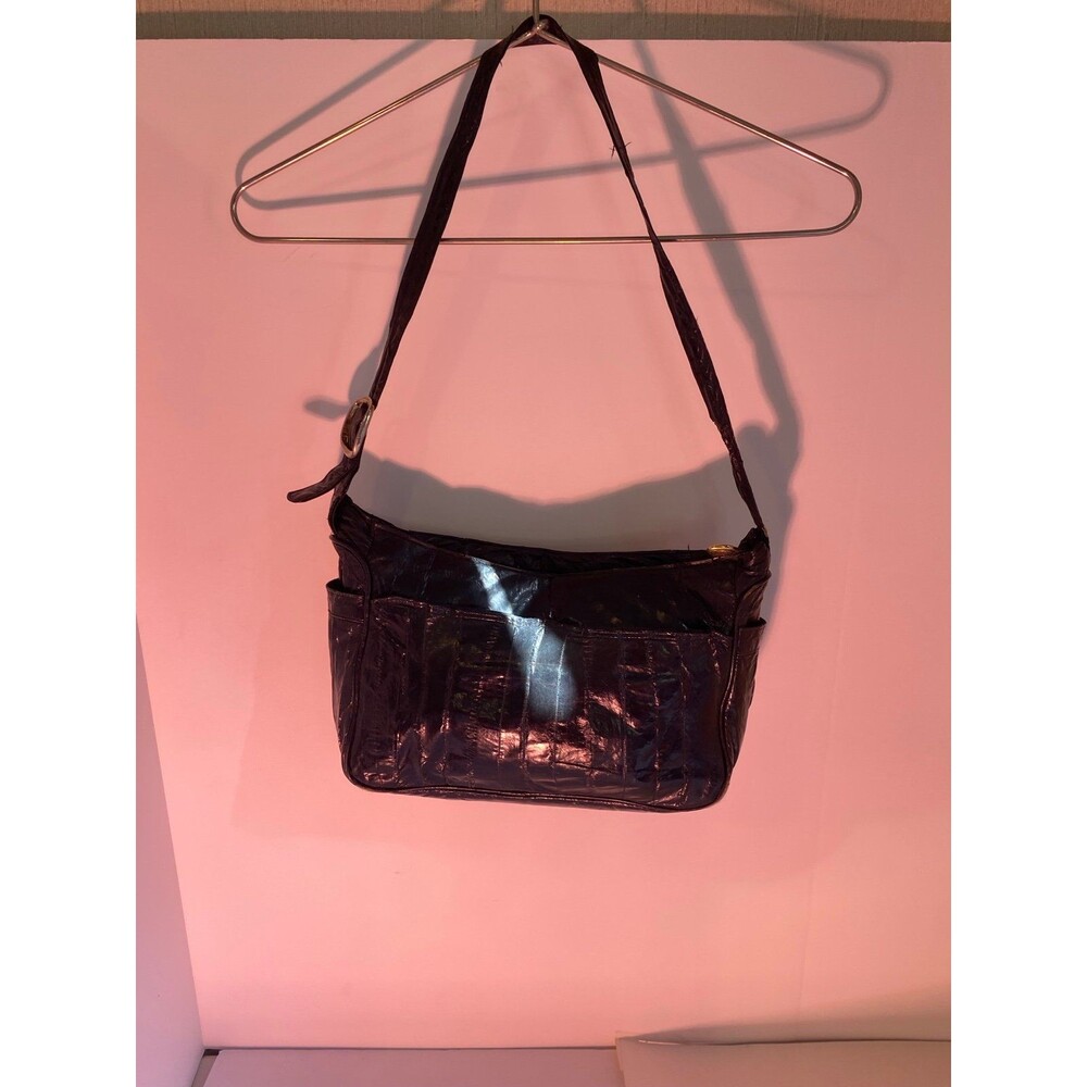 Genuine, eel skin hand bag vintage